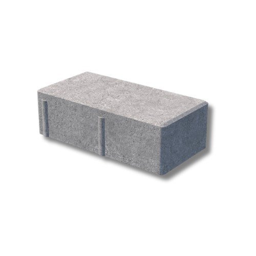 Paver retângulo de 6 cm de altura