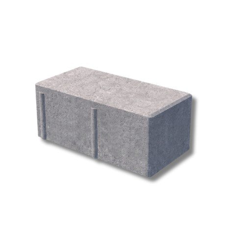 Paver retângulo de 8 cm de altura